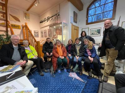 Die GästeführerInnen im Hitdorfer Museum