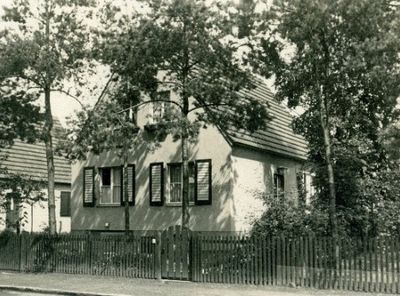 Waldsiedlung bei Nacht